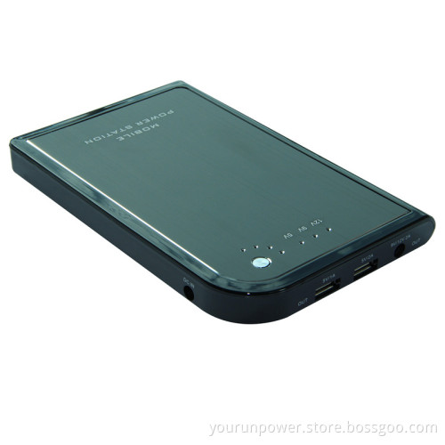 12, 000mAh Power Station, Polymer Cell Safe, Suitable for Mobile iPhone 4/3G and iPad, Laptop (YR120)